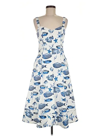 Pre-owned Avec Les Filles Casual Dress In Blue