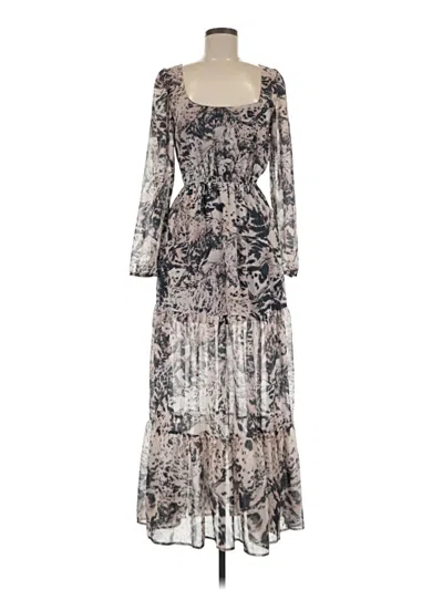 Pre-owned Avec Les Filles Casual Dress In Gray