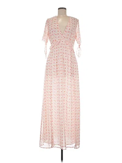 Pre-owned Avec Les Filles Casual Dress In Orange