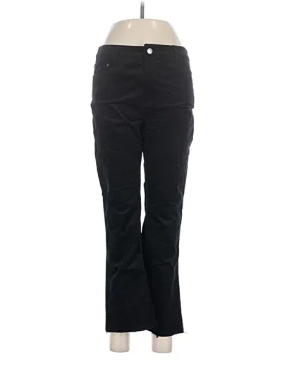 Pre-owned Avec Les Filles Casual Pants In Black