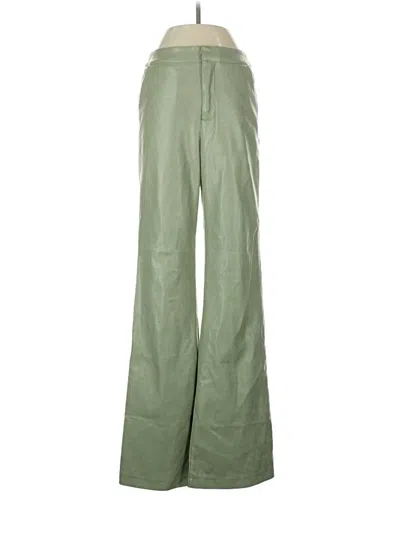 Pre-owned Avec Les Filles Casual Pants In Green