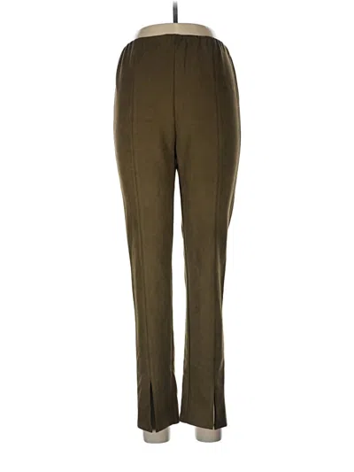 Pre-owned Avec Les Filles Casual Pants In Green