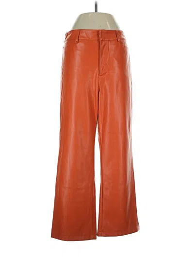 Pre-owned Avec Les Filles Casual Pants In Orange