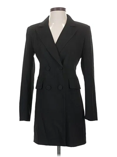 Pre-owned Avec Les Filles Coat In Black