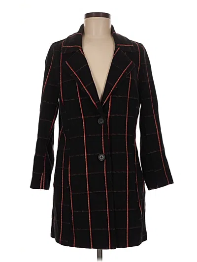 Pre-owned Avec Les Filles Coat In Black