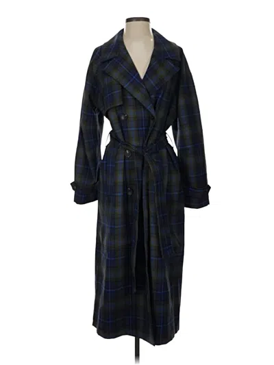 Pre-owned Avec Les Filles Coat In Blue
