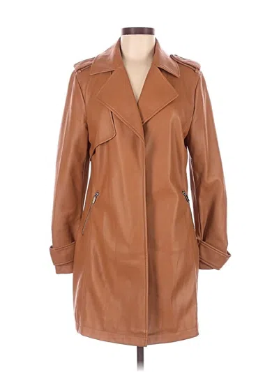 Pre-owned Avec Les Filles Coat In Brown