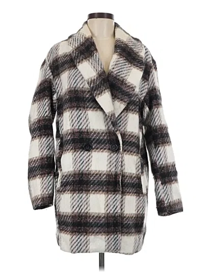 Pre-owned Avec Les Filles Coat In Brown