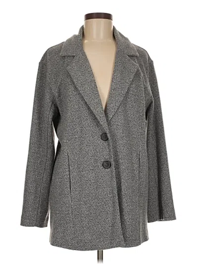 Pre-owned Avec Les Filles Coat In Gray