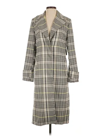 Pre-owned Avec Les Filles Coat In Gray