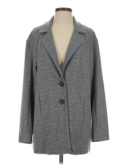 Pre-owned Avec Les Filles Coat In Gray