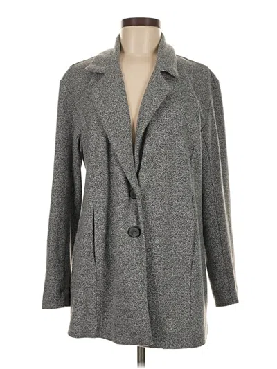Pre-owned Avec Les Filles Coat In Gray