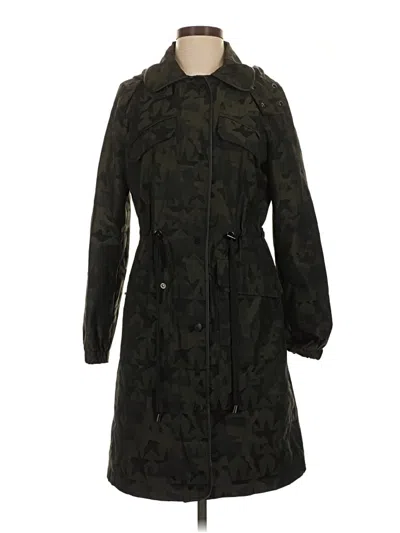 Pre-owned Avec Les Filles Coat In Green