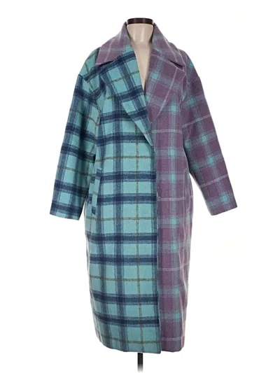 Pre-owned Avec Les Filles Coat In Purple
