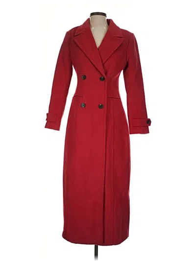 Pre-owned Avec Les Filles Coat In Red