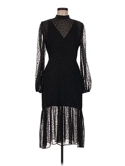 Pre-owned Avec Les Filles Cocktail Dress In Black