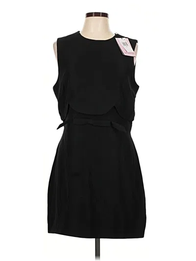 Avec Les Filles Cocktail Dress In Black