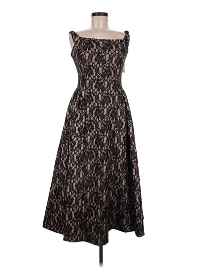 Pre-owned Avec Les Filles Cocktail Dress In Black