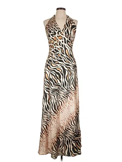 Pre-owned Avec Les Filles Cocktail Dress In Black