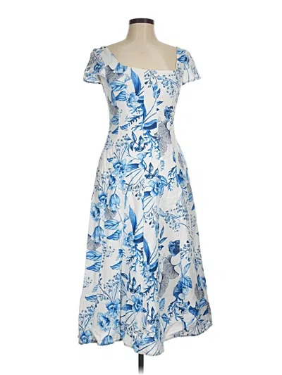Pre-owned Avec Les Filles Cocktail Dress In Blue