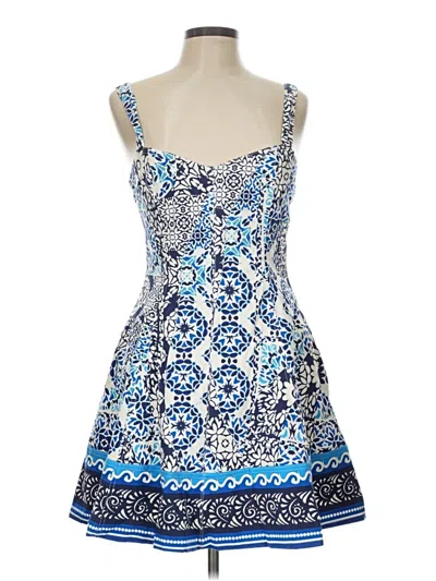 Pre-owned Avec Les Filles Cocktail Dress In Blue