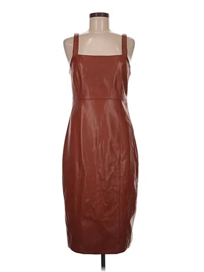 Pre-owned Avec Les Filles Cocktail Dress In Brown
