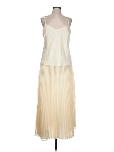 Pre-owned Avec Les Filles Cocktail Dress In Ivory