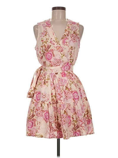 Pre-owned Avec Les Filles Cocktail Dress In Pink