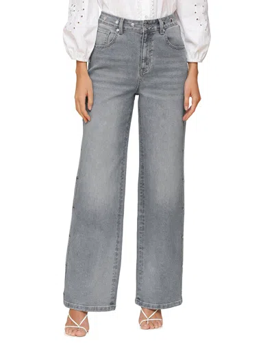 Avec Les Filles Denim In Grey