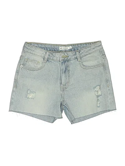 Pre-owned Avec Les Filles Denim Shorts In Blue