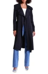 Avec Les Filles Drape Trench Coat
