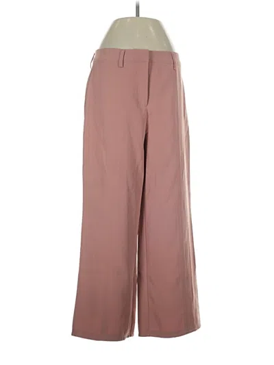 Pre-owned Avec Les Filles Dress Pants In Brown