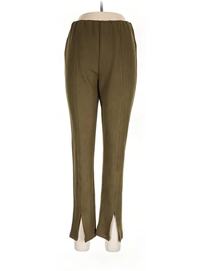 Pre-owned Avec Les Filles Dress Pants In Green