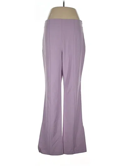 Pre-owned Avec Les Filles Dress Pants In Purple