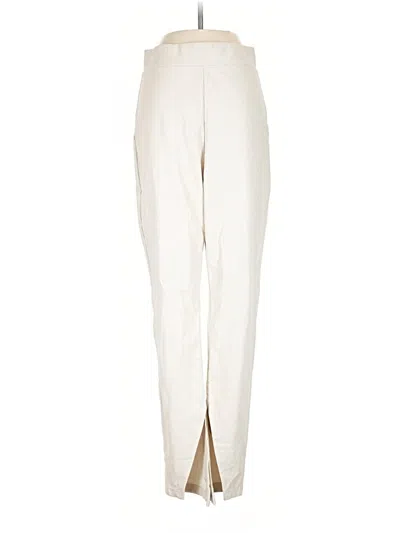 Pre-owned Avec Les Filles Dress Pants In White