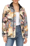 Avec Les Filles Embroidered Paisley Belted Quilted Jacket
