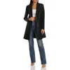 Avec Les Filles Faux-ever Leather™ Longline Blazer In Black