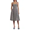 Avec Les Filles Fit And Flare Sweetheart Dress