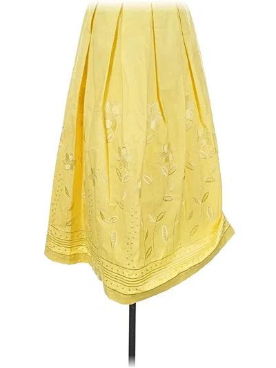 Pre-owned Avec Les Filles Formal Skirt In Yellow