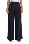 Avec Les Filles Hollywood High Waist Wide Leg Pants