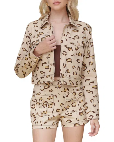 Avec Les Filles Jacket In Neutral