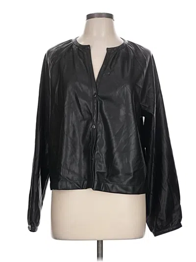 Pre-owned Avec Les Filles Jacket In Black