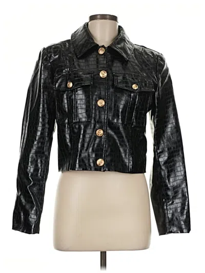 Pre-owned Avec Les Filles Jacket In Black