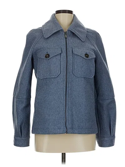 Pre-owned Avec Les Filles Jacket In Blue
