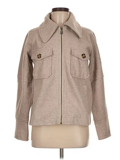 Pre-owned Avec Les Filles Jacket In Brown