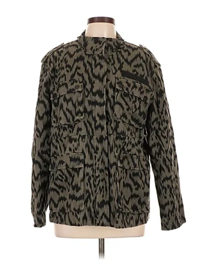 Pre-owned Avec Les Filles Jacket In Brown