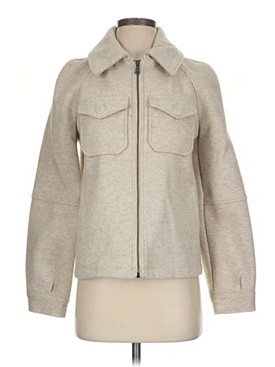 Pre-owned Avec Les Filles Jacket In Gray