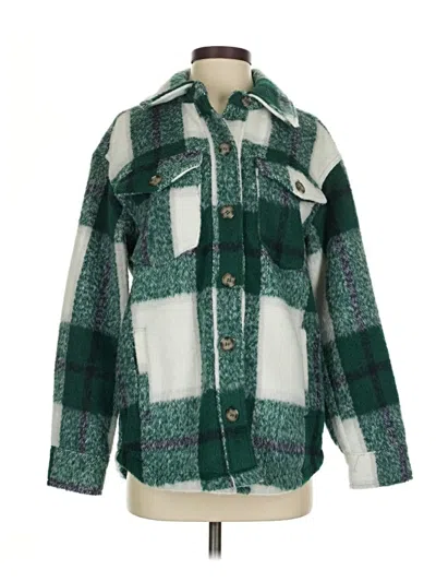 Pre-owned Avec Les Filles Jacket In Green