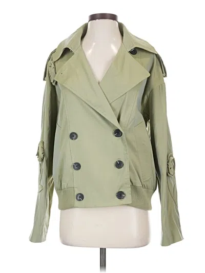 Pre-owned Avec Les Filles Jacket In Green