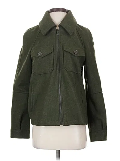Pre-owned Avec Les Filles Jacket In Green